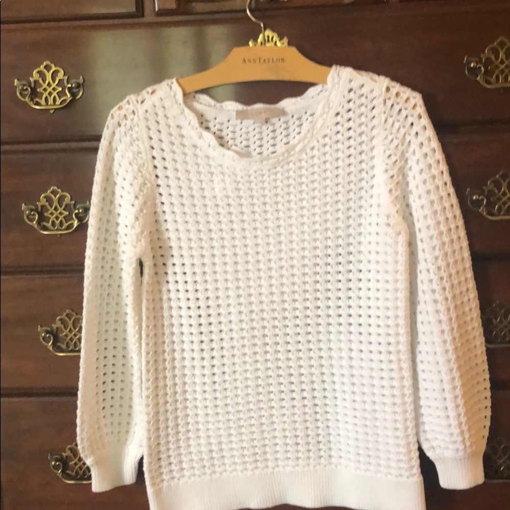 White sweater